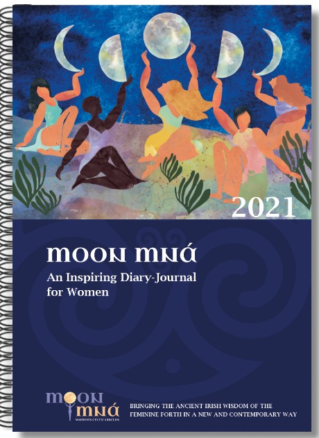 Moon Mná Diary-Journal & Sacred Ireland Celtic Moon Oracle Cards